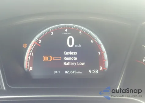 2017 Honda Civic Si z USA, uszkodzony, nr VIN 2HGFC1E56HH701534